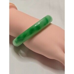 Real Natural Ice high Myanmar Green Jade jadeite bracelet bangle
